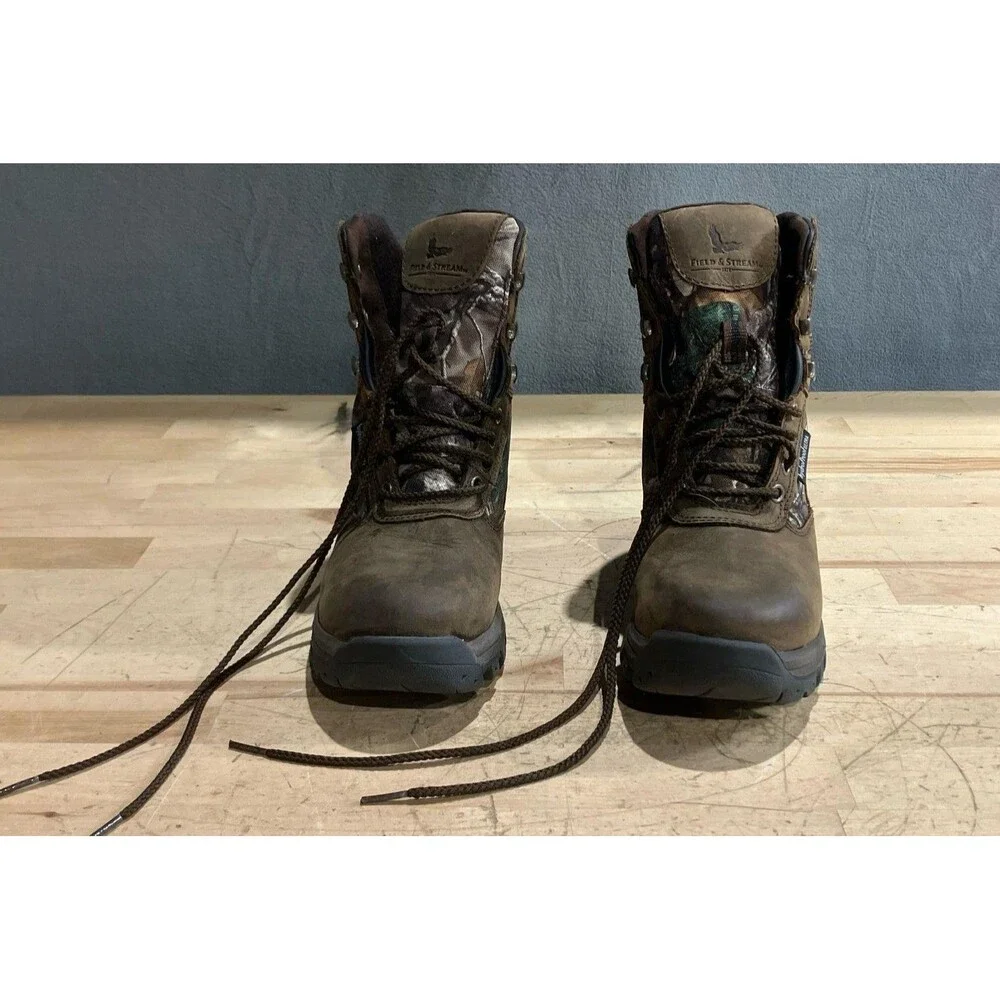 MEN'S FIELD & STREAM BOOTS SIZE 4